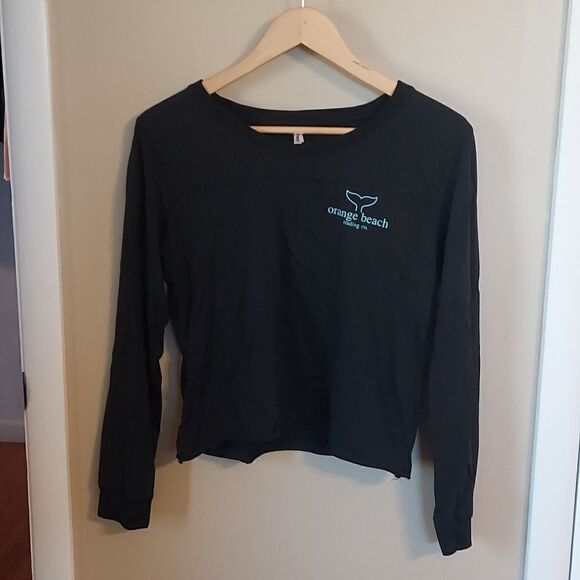 Orange Beach Trading Co cropped l/s tee small - Picture 1 of 4